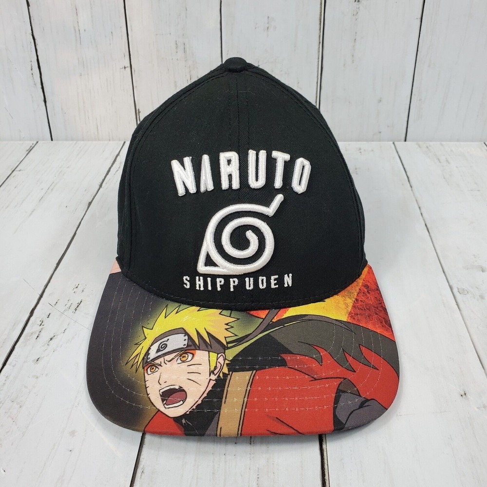 Naruto Shippuden Manga Japanese Anime Men's Officially Licensed Snapback Hat Cap